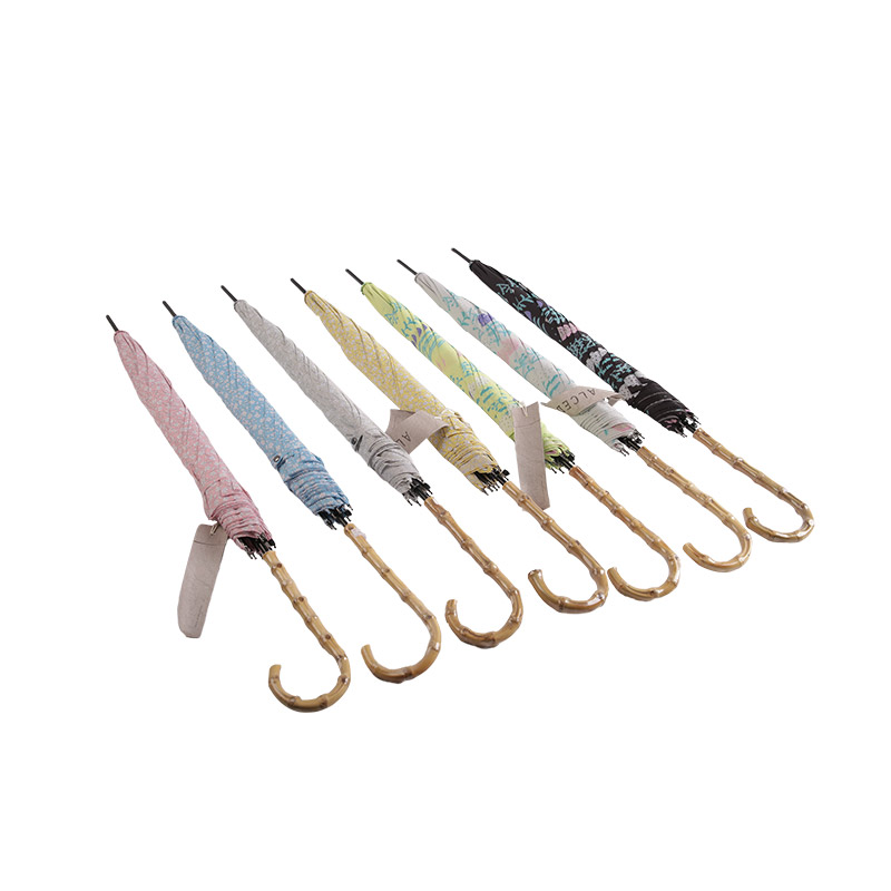 Pongee hemat biaya Dengan payung Lurus Dilapisi UV-0E6B0106