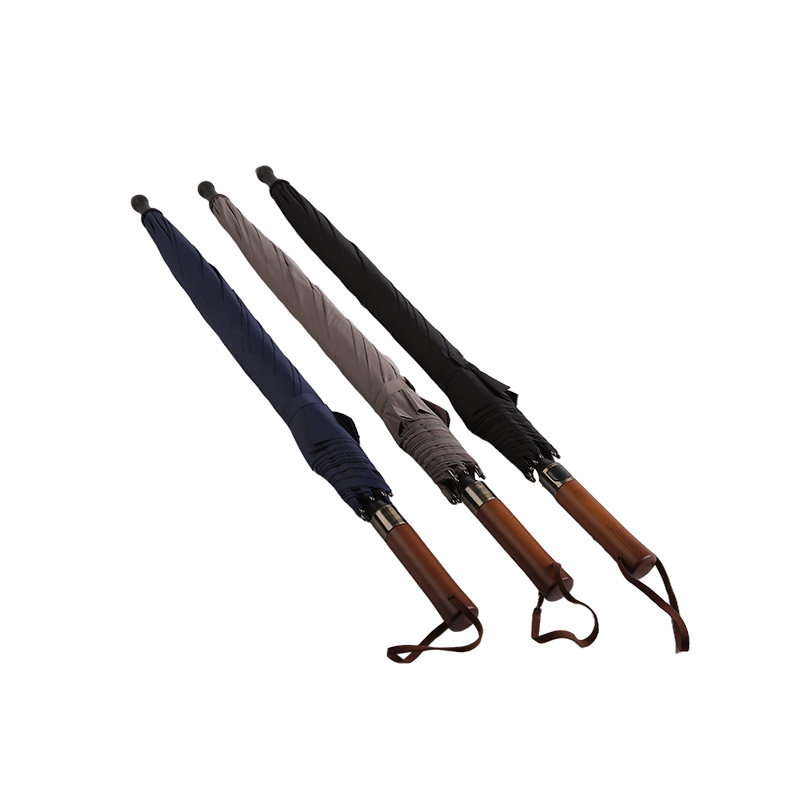 Payung Pongee Lurus Hitam High-end-0E6B0213