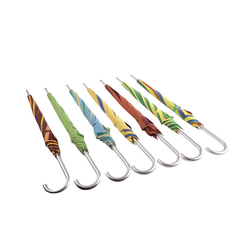 Visi Tiga Warna Payung Lurus Pongee Kuat-0E6B0283