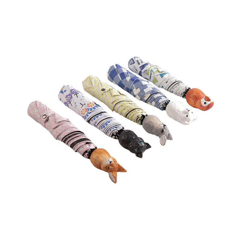 Bow Tie Circle Collocation Pongee Dengan Payung Lipat Tiga Dilapisi-0E6B0454