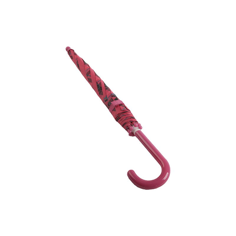 Payung Anak Kucing Merah Muda Belang-0E6B0625