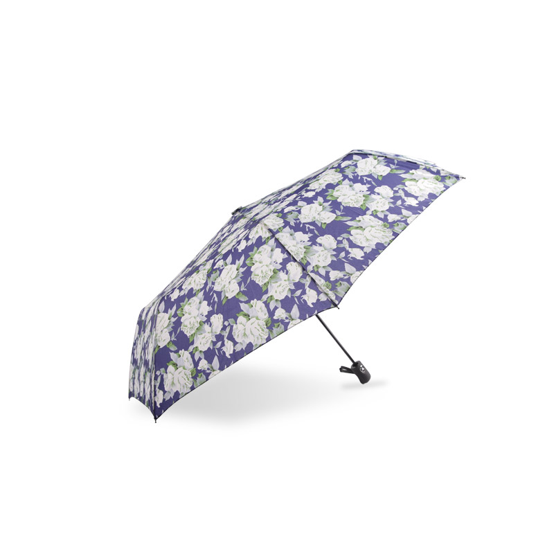 Payung Lipat Tiga Pongeer Cetak Bintang Antik-0E6B0757