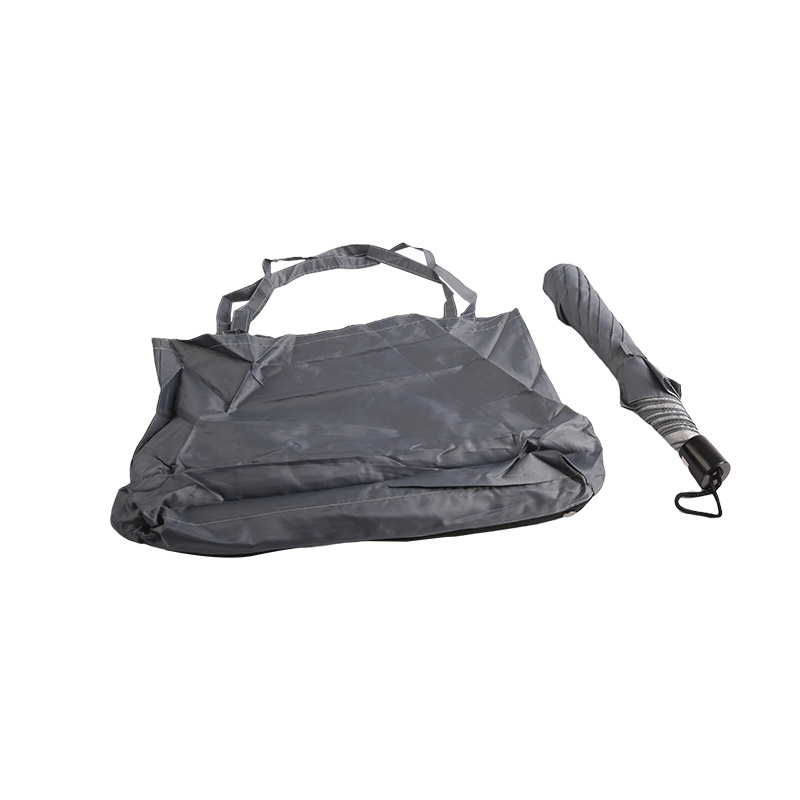 Payung lipat dua logam perak murni sederhana-0E6B0782